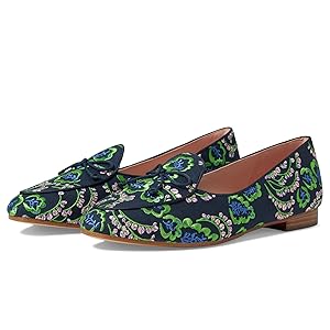Kate Spade Devi Loafer - Blz Blu Picnic Floral 8
