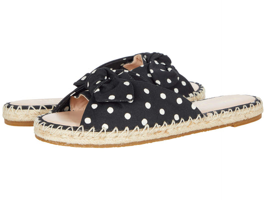 Kate Spade Saltie Shore Sandal - Black/French Cream 6.5