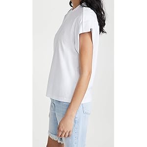 AG Adriano Goldschmied Khloe Tee Shirt -  True White