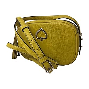 Kate Spade Leather Kourtney Camera Crossbody Bag - Chartreuse