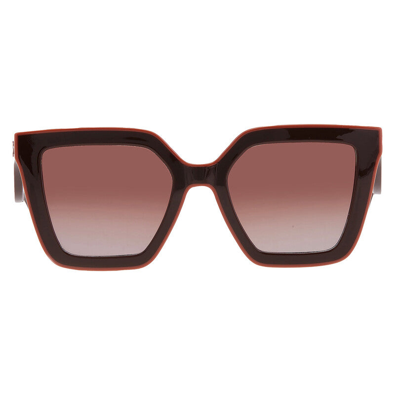 Longchamp Gradient Irregular Sunglasses - Brown