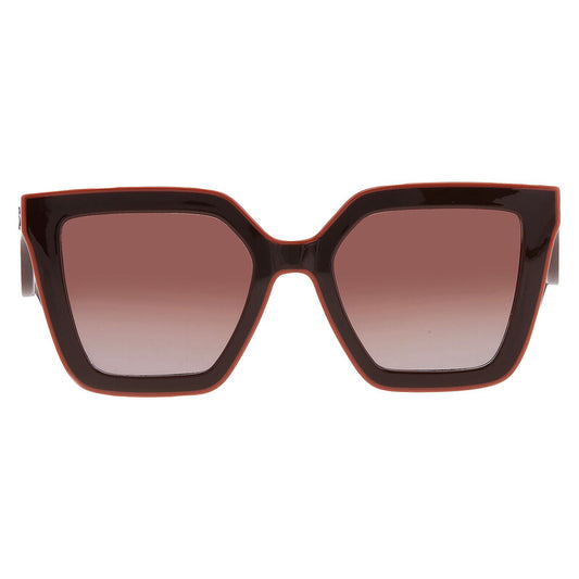 Longchamp Gradient Irregular Sunglasses - Brown