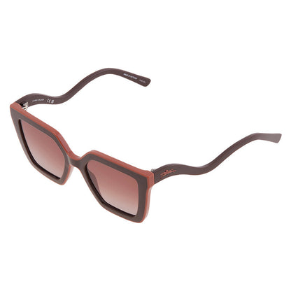 Longchamp Gradient Irregular Sunglasses - Brown