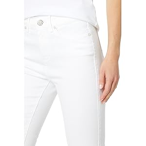 Lilly Pulitzer South Ocean High Rise Denim - Resort White