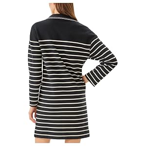 Lilly Pulitzer Corvaya Dress - Noir Legacy Stripe