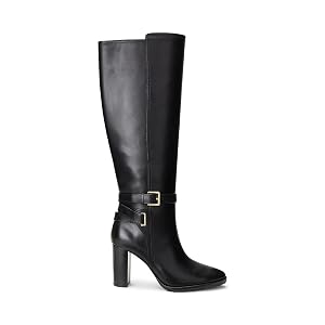 Lauren Ralph Lauren Manchester Knee High Boot - Blk 8.5