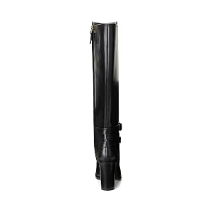 Lauren Ralph Lauren Manchester Knee High Boot - Blk 8.5