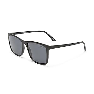 Le Specs Unisex Master Tamers Sunglasses - Matte Black/Smoke Mono
