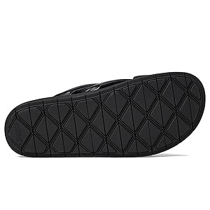 La Canadienne Redmond Puffy Leather Sandal - Black  EU38/7-7.5