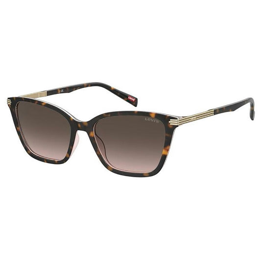 Levi's Brown Shaded Cat Eye Ladies Sunglasses