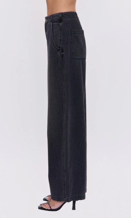 Pistola Lottie High Rise Relaxed Bowed Leg - Zen 25
