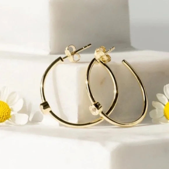 Curateur x Marrin Costello Mystique Hoop Earrings