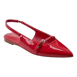Marc Fisher Elelyn Ballet Flat - Red 7
