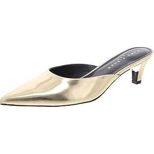 Marc Fisher LTD Rosa Mule - Gold Mirror Metallic 7