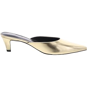 Marc Fisher LTD Rosa Mule - Gold Mirror Metallic 7