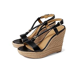 Michael Kors Annie Wedge - Blk 7.5