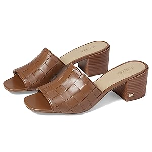 Michael Kors Ingrid Mule - Luggage 7