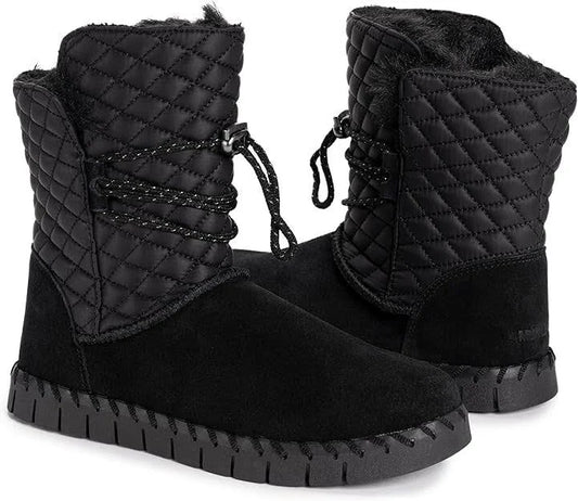 Muk Luks Flexi Bridgehampton Snow Boot - Blk 9.5