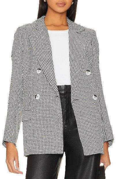 Mink Pink Camilla Blazer - Blk/Wht