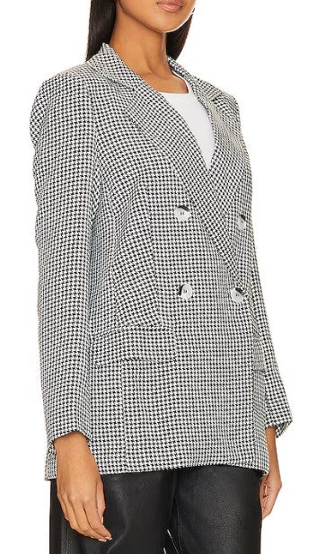 Mink Pink Camilla Blazer - Blk/Wht