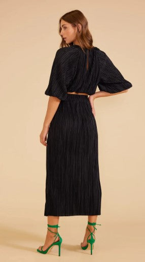 MinkPink Livia Crop Top - Black