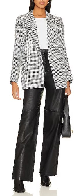 Mink Pink Camilla Blazer - Blk/Wht