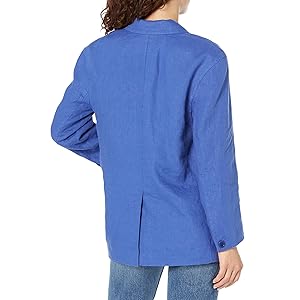 Madewell Athens Crossover Blazer - Bluestone SM