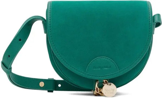 See by Chloe Mara Small Saddle Bag -  Ceylan Green