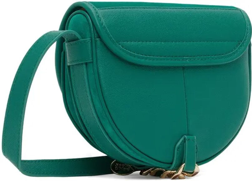 See by Chloe Mara Small Saddle Bag -  Ceylan Green