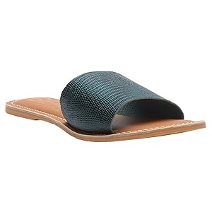 Matisse Cabana Sandal -  Emerald Lizard Leather