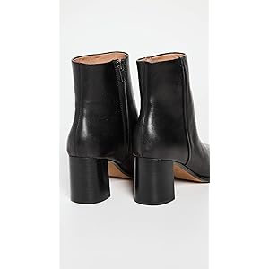 Madewell The Mira Side-Seam Ankle Boot - True Black 9