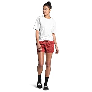 The North Face Motion Pull-On Short - Sunbaked Red