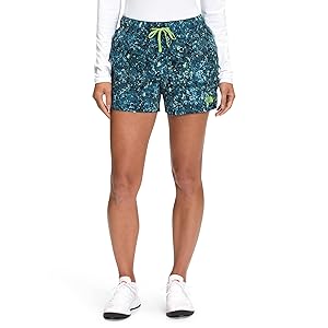 The North Face Printed Class V Shorts - Beta Blue Lichen Print