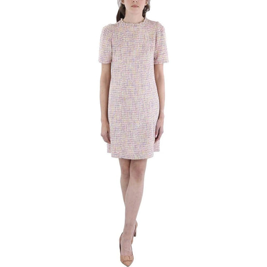 Nanette Lapore Metallic Tweed Mini Dress
