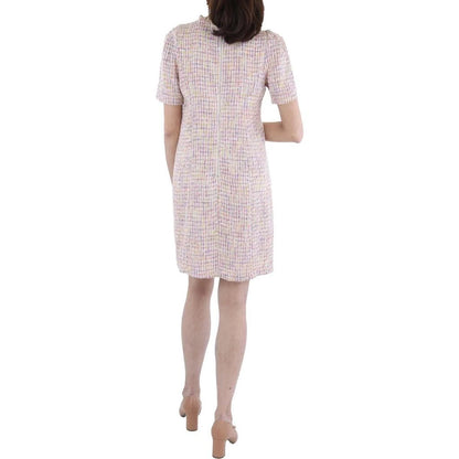 Nanette Lapore Metallic Tweed Mini Dress