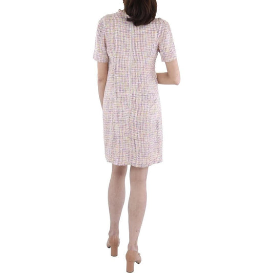 Nanette Lapore Metallic Tweed Mini Dress