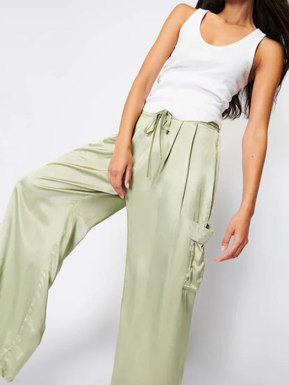 Nation Ltd Romeo Pant - Olive Oil
