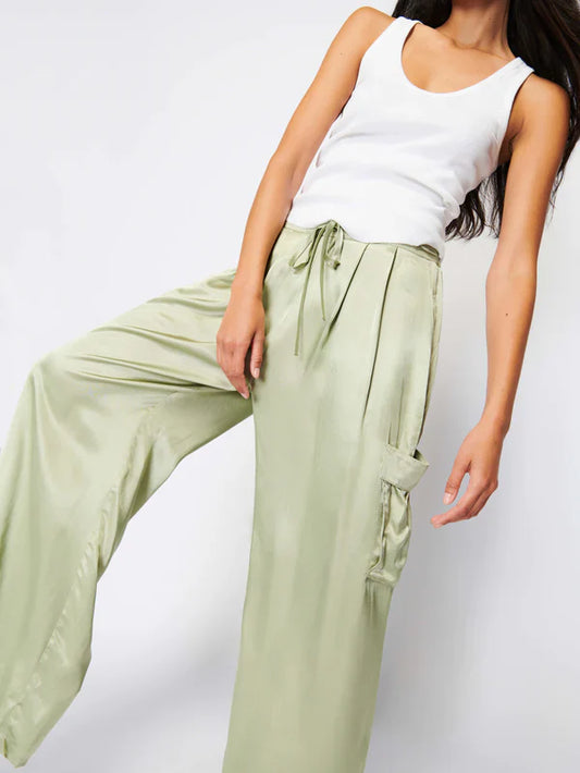 Nation Ltd Romeo Pant - Olive Oil