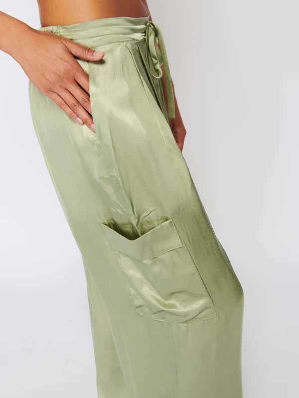 Nation Ltd Romeo Pant - Olive Oil