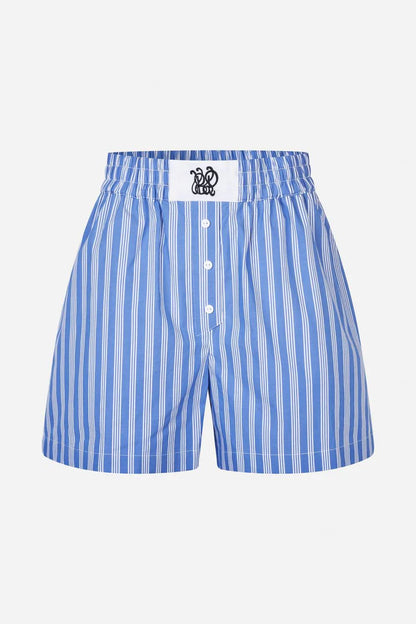 Baum Und Pferdgarten Loose Fit Natie Shorts - Blue/Wht 44