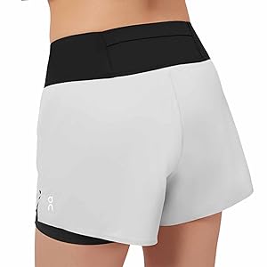 On Cloud Running Shorts 1.5 - Glacier/Black