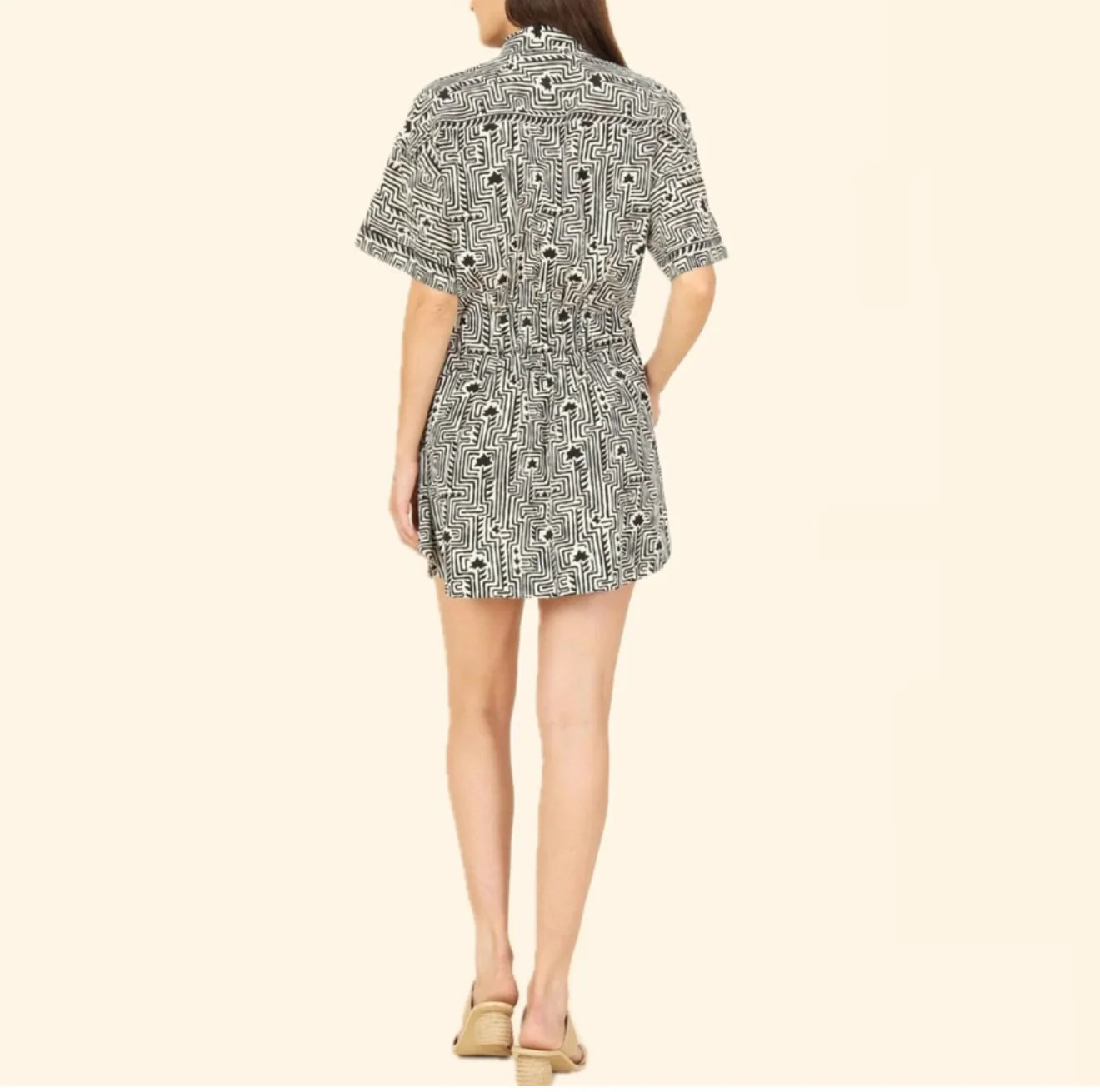 Omika Carla Mini Dress - Ulla Smoke