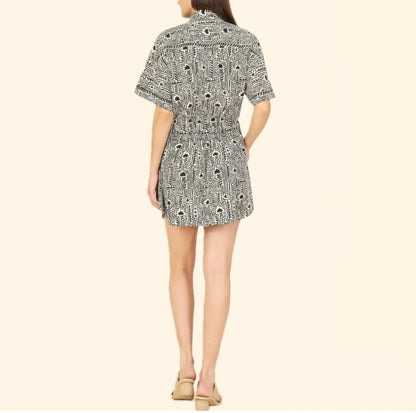 Omika Carla Mini Dress - Ulla Smoke