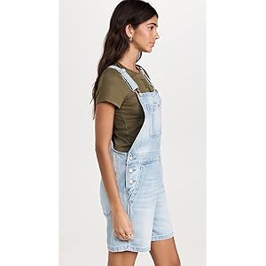 Pistola Beatrix Short Overalls - Surfrider Blue