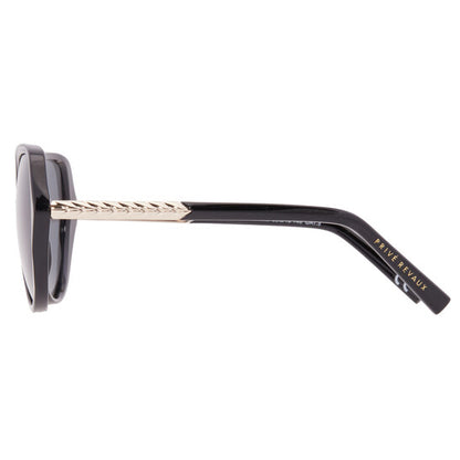 Prive' Revaux The Montana Sunglasses - Caviar Blk