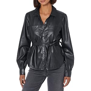 Paige Belize Shacket - Black