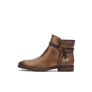 Pikolinos Flat Ankle Boot - Cognac 39