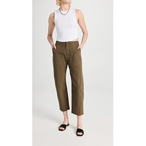 Rag & Bone Leyton Workwear Pant - Olive Green