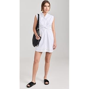 Rag & Bone Louisa Cotton Poplin Dress - White