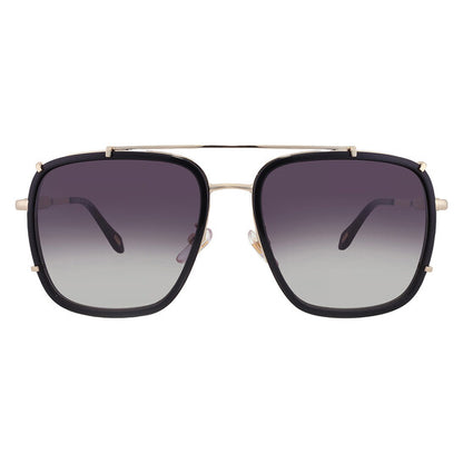 Just Cavalli Gradient Navigator Unisex Sunglasses - Blk/Gold